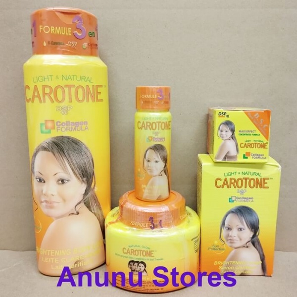 Light & Natural Carotone Brightening Body Products